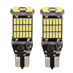 Set 2 x Becuri Auto LED T15 Canbus Instrumente Interior Culoare Alb