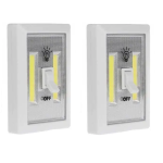 Set 2 x Intrerupatoare fara fir cu LED Super Bright Switch