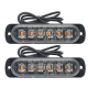 Set 2 x Lumini de Avertizare 6 LED pentru platforma ATV Tractor Jeep Off Road Set 2 x Lumini de Avertizare 6 LED pentru platforma ATV Tractor Jeep Off Road