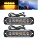 Set 2 x Lumini de Avertizare 6 LED pentru platforma ATV Tractor Jeep Off Road Set 2 x Lumini de Avertizare 6 LED pentru platforma ATV Tractor Jeep Off Road