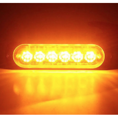 Set 2 x Lumini de Avertizare 6 LED pentru platforma ATV Tractor Jeep Off Road Set 2 x Lumini de Avertizare 6 LED pentru platforma ATV Tractor Jeep Off Road