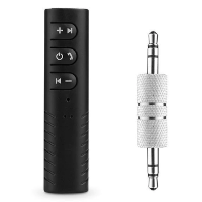 Set 2 x Receptor bluetooth LV-B09 handsfree auto si audio cu mufa jack