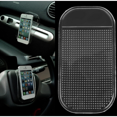 Set 2 X Suport auto universal pentru telefon cauciucat pentru bord anti-alunecare silicon