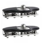 Set 2 x Suport Capota FICSI pentru fixare LED BAR / proiectoare capota universal dreptunghiular