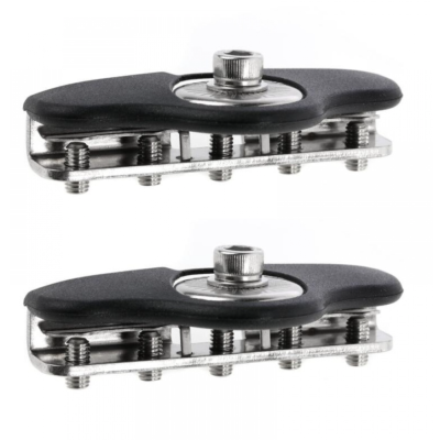 Set 2 x Suport Capota FICSI pentru fixare LED BAR / proiectoare capota universal dreptunghiular