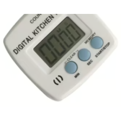 Set 2 x Timer digital bucatarie cu afisaj mare ALB HX101