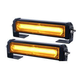 Set 2X Rampa avertizare galbena 3 LED COB