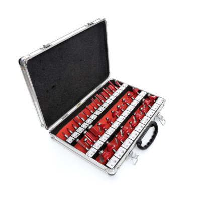 Set 35 Freze pentru lemn geanta aluminiu diametru 6 mm