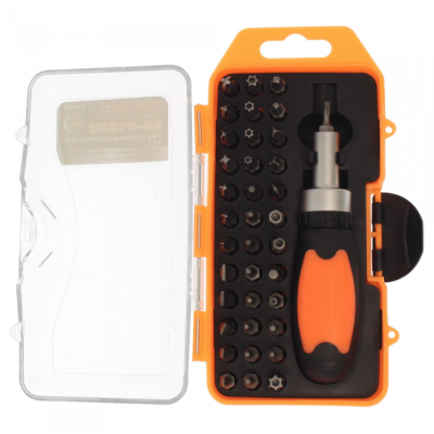 Set 38 piese surubelnita cu biti de precizie JINFENG JF 90263 Set 38 piese surubelnita cu biti de precizie JINFENG JF 90263