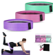 Set 3 benzi elastice fitness 3 niveluri de rezistenta pentru coapse fese si picioare