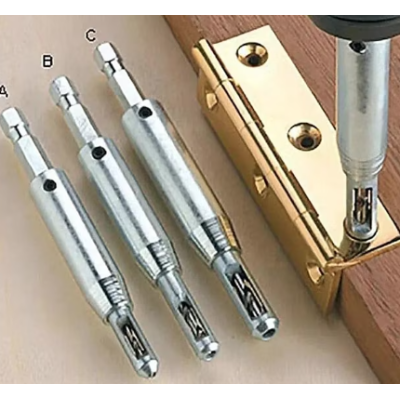 Set 3 Burghie cu Zencuitor si Limitator pentru Balamale