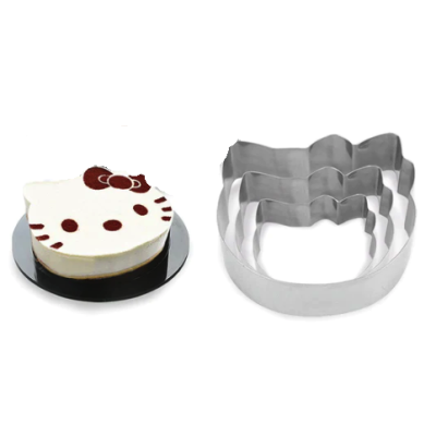 Set 3 forme pentru tort model Hello Kitty