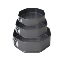 Set 3 forme pentru torturi sau prajituri model octogonal