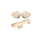 Set 3 huse scaun auto pentru sezut Bej
