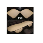 Set 3 huse scaun auto pentru sezut Bej