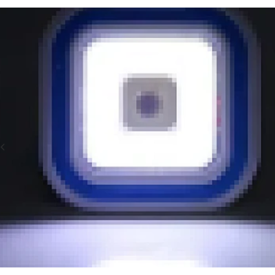 Set 3 lampi LED COB patrate cu telecomanda si control de la distanta ALBE