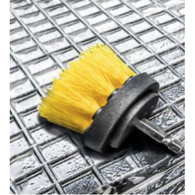 Set 3 perii curatare interior/exterior auto pentru bormasina