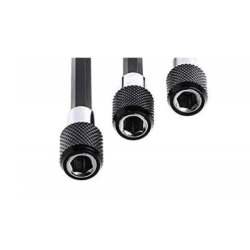 Set 3 prelungitoare pentru surubelnita 60mm 100mm 150mm negru Set 3 prelungitoare pentru surubelnita 60mm 100mm 150mm negru