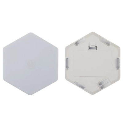 Set 3 spoturi hexagonale LED cu telecomanda