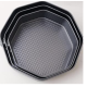 Set 3 tavi pentru prajituri forma Octogon 3 marimi