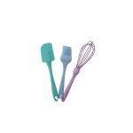Set 3 ustensile de bucatarie pensula paleta  tel silicon