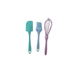Set 3 ustensile de bucatarie pensula paleta  tel silicon