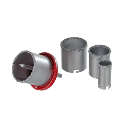 Set 4 carote diamantate  33-73 mm