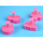 Set 4 forme pentru biscuiti model CRACIUN