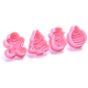Set 4 forme pentru biscuiti model CRACIUN
