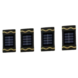 Set 4 lampi solare decorative de perete 4Led
