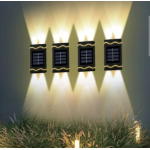 Set 4 lampi solare decorative de perete 4Led