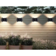 Set 4 lampi solare exterioare pentru perete iluminare sus/jos 8 LED