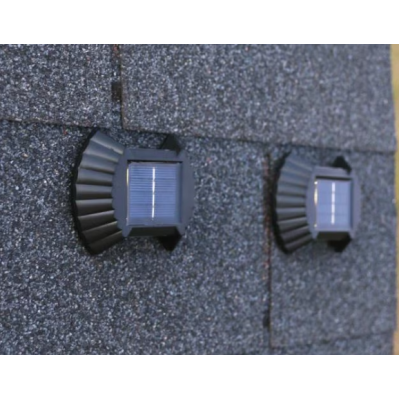 Set 4 lampi solare exterioare pentru perete iluminare sus/jos 8 LED