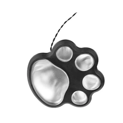 Set 4 Lampi solare led tip labuta de caine cu infigere in gazon