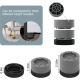 Set 4 picioare SLIPSTOP tampoane anti-zgomot și antiderapante suport pentru masina de spalat Set 4 picioare SLIPSTOP tampoane anti-zgomot și antiderapante suport pentru masina de spalat