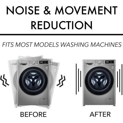 Set 4 picioruse TRANSPARENTE din silicon antivibratie pentru masina de spalat Set 4 picioruse TRANSPARENTE din silicon antivibratie pentru masina de spalat