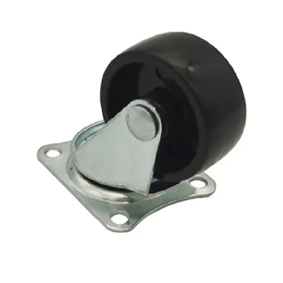 Set 4 Roti 32mm NEGRE Pivotante NEGRE ROTILE culoarea Negru