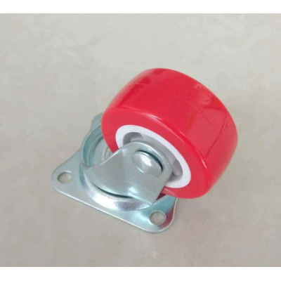 Set 4 Roti MEDII 50mm Pivotante Rosii ROTILE