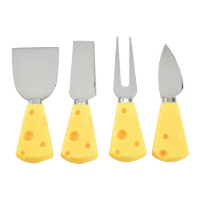 Set 4 ustensile mici pentru branzeturi inox