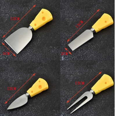 Set 4 ustensile mici pentru branzeturi inox