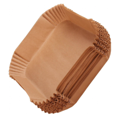 Set 50 hartii de copt PATRATE pentru friteuza Unica folosinta 16 cm