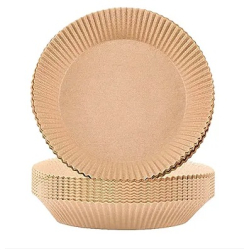 Set 50 hartii de copt ROTUNDE pentru friteuza Unica folosinta 16x4.5 cm Maro Set 50 hartii de copt ROTUNDE pentru friteuza Unica folosinta 16x4.5 cm Maro