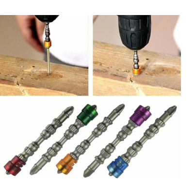 Set 5 Biti de surubelnita magnetica PH2 Otel Multicolor