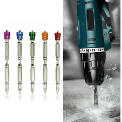 Set 5 Biti de surubelnita magnetica PH2 Otel Multicolor