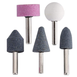 Set 5 freze pentru slefuire profesionale cu piatra tip pila ZP 0004