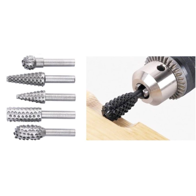 Set 5 freze profilate T332-W pentru lemn