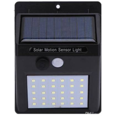 Set 5 Lampi Solare BRIGHT 30 LED cu Senzor de Miscare si Lumina 1 Mod ILUMINARE
