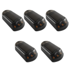 Set 5 lumini solare pentru acoperisul masinii cu inductie de lumina