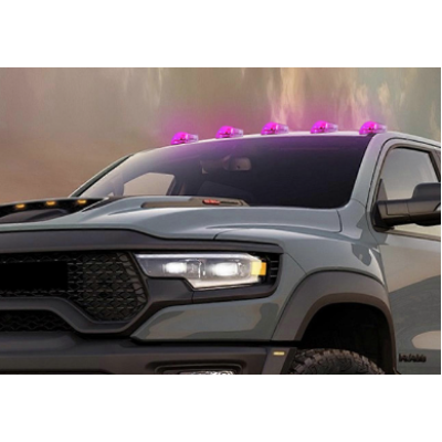 Set 5 lumini solare pentru acoperisul masinii cu inductie de lumina