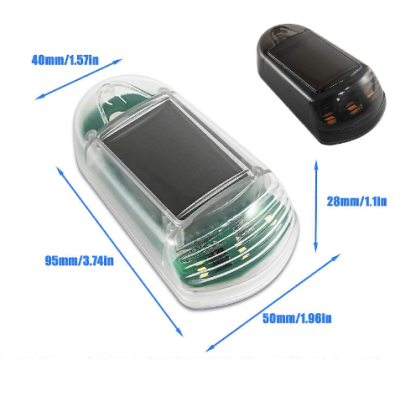 Set 5 lumini solare pentru acoperisul masinii cu inductie de lumina